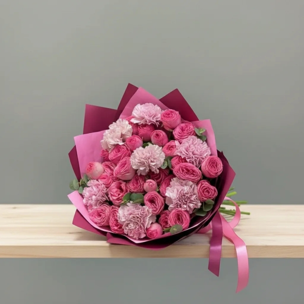 Розовый зефир